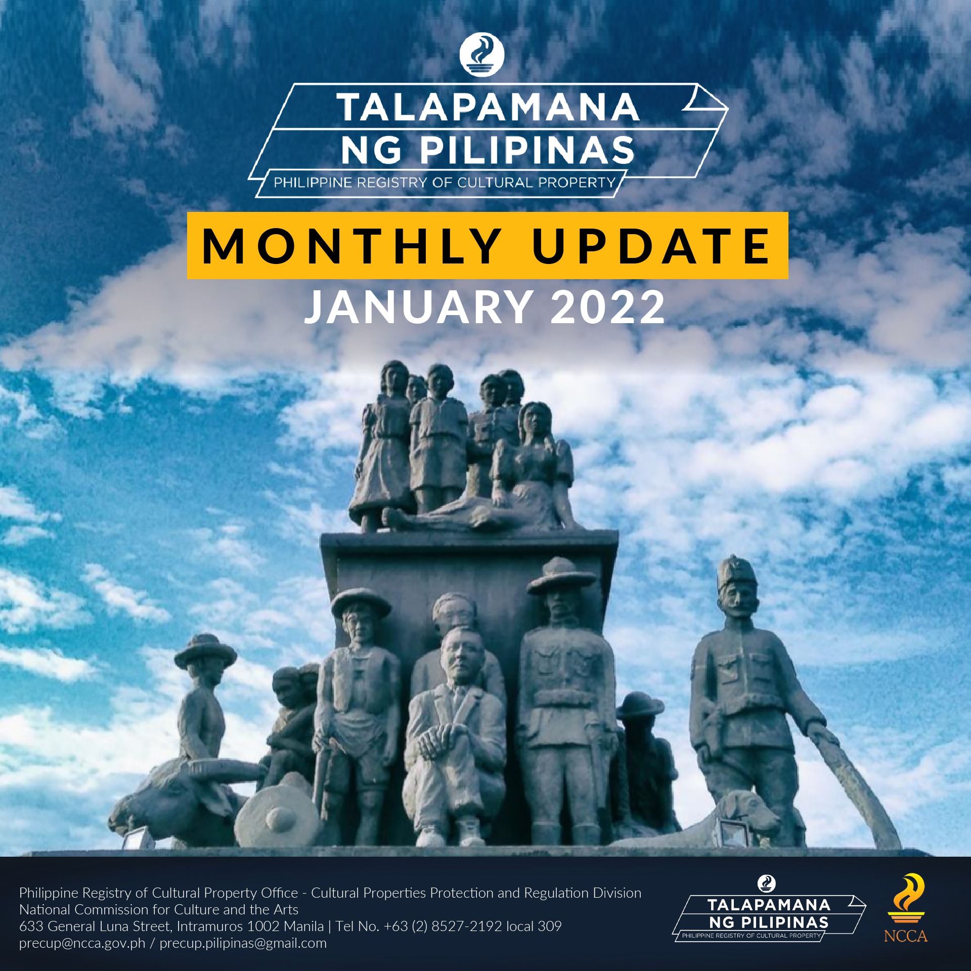 PRECUP Status Report for January 2022