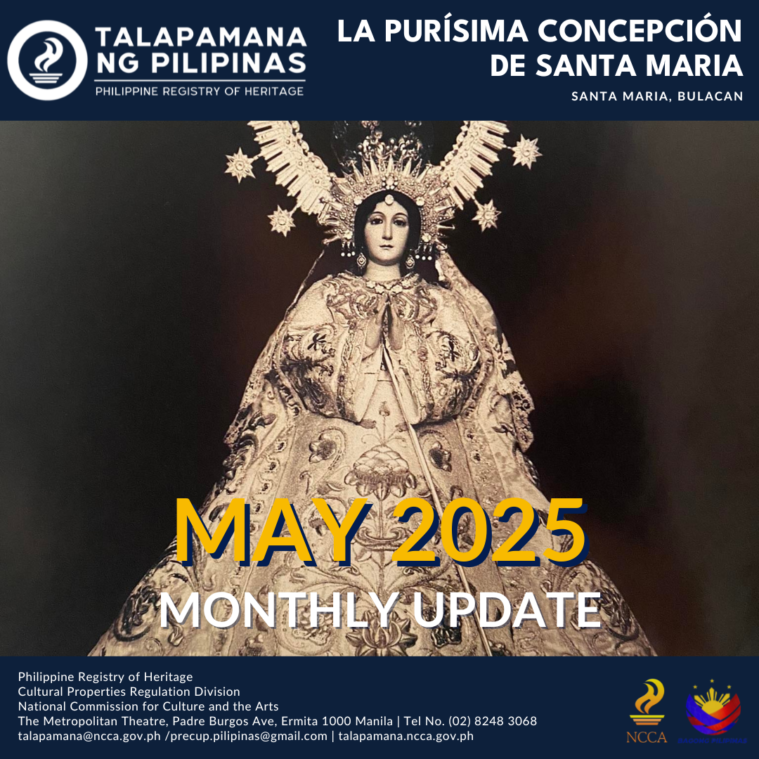 May 2025 Philippine Registry of Heritage Update